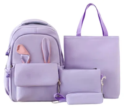 Produktbild von Rucksack mit Blumenmuster, geeignet für Schule und den täglichen Gebrauch