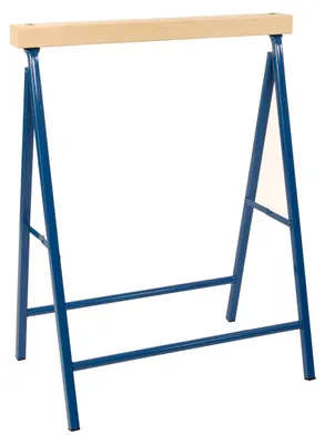 Produktbild von Metall-Klappbock mit Holzauflage