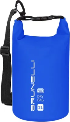 Zdjęcie produktu dla BRUNELLI 2L Dry Bag Wodoodporny worek marynarski Plecak Dry bag z paskiem na ramię - Kolor: Niebieski