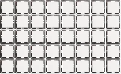 Immagine prodotto di 40x Interruttore a levetta McPower "Flair", 250V~/10A, montaggio a incasso, bianco, opaco