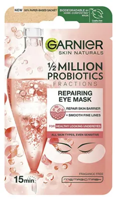 Produktbild von Garnier Probiotika Augenpads, erfrischende Augenpflege, 1 Packung (6g)