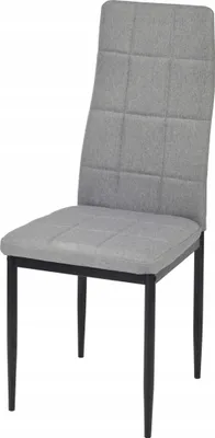 Image de Ekspand | Chaise de salle à manger LR-1494 - Grise - Ergonomique - Set de 4 - Design moderne