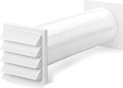 Produktbild von Naber K-Klima-R 125 125 Mauerkasten, weiß  - Lüftungstechnik