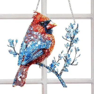 Produktbild von Hängendes Vogel Ornament Acryl Tür Dekoration