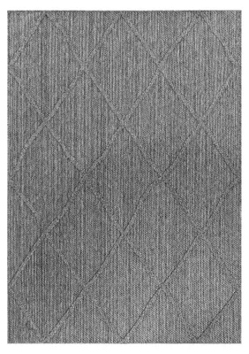 Produktbild von Carpetsale24 In & Outdoor Teppich Skandi Boho Stil Einfarbig Flachgewebe Wetterfest Wohnzimmer Balkon Terrasse Küchenteppich, Grösse: 240x340 cm