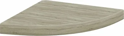 Produktbild von vidaXL Eck-Schweberegal Eichen-Optik 35x35x3,8 cm MDF