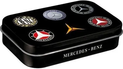 Produktbild von Nostalgic-Art - Pillendose XL - Mercedes-Benz - Mercedes-Benz Logos