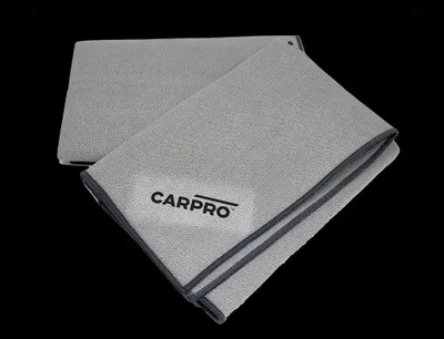 Produktbild von CarPro Fenstertuch für streifenfreie Glasreinigung, Glasfaser, fusselfrei, 40 x 40 cm