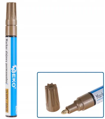 Obrázek produktu pro GEKO Permanentní popisovač olejový, zlatý G29027