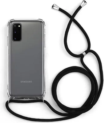 Image de Étui pour Samsung Galaxy S20 Plus avec cordon, anti-choc, transparent