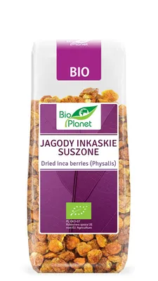 Zdjęcie produktu dla JAGODY INKASKIE SUSZONE100 g -PLANET
