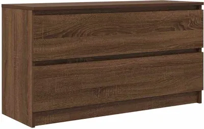 Obrázok produktu pre vidaXL TV skrinka hnedý dubový vzhľad 100x35x54 cm materiál na báze dreva