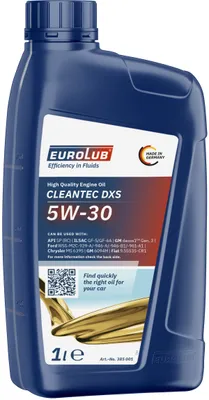 Produktbild von EUROLUB Motoröl CLEANTEC DXS  5W-30 1 L