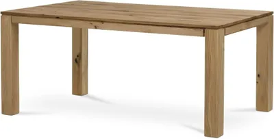Obrázek produktu pro Stůl jídelní 180x90 cm, masiv dub, povrchová úprava olejem, nohy 8x8 cm