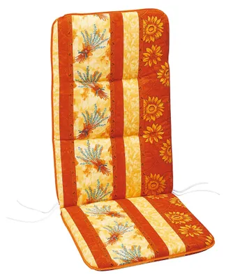 Imagen del producto de Cojín para silla con respaldo bajo, 100x50x6 cm - Diseño 0666