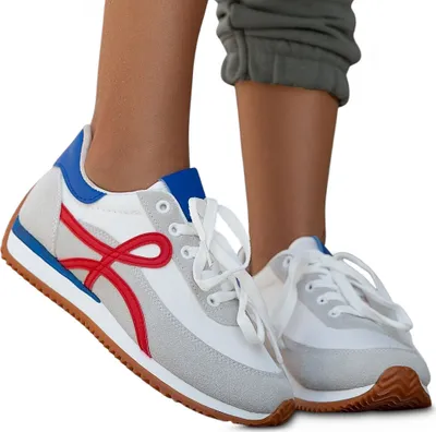 Produktbild von Damen Sneaker Sportschuhe Freizeit Turnschuhe Damenschuhe Sport Avola Weiß Gr.36