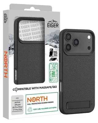 Immagine prodotto di Custodia Eiger North con tecnologia MagSafe per Apple iPhone 18 Pro Max / 17 Pro Max, colore nero