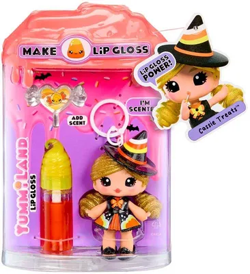 Obrázok produktu pre Lesk na pery Halloween Hračky Yummiland – Sada detského líčenia