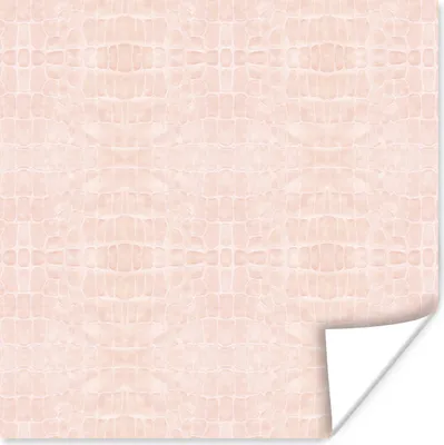 Produktbild von MuchoWow® Poster Leder - Textur - Tierhaut 100x100 cm - Babyzimmer