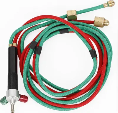Obrázek produktu pro 5dílná přesná svářečka na kyslíkové palivo Svařovací hořák Pájecí hořák Oxyfuel Kit Sada na kapalný plyn 6000℉
