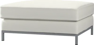 Produktbild von Dekoria Bezug für Kramfors Hocker, hellgrau, Husse, Kramfors Hocker
