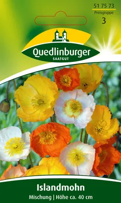 Produktbild von Quedlinburger Saatgut - Island-Mohn Mischung - Samen - 517573