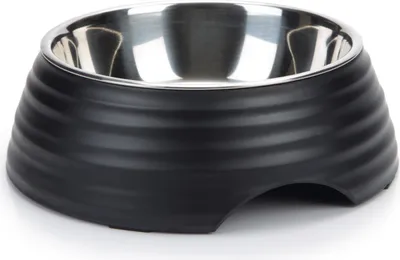 Produktbild von Beeztees Melamin-Hundenapf Rimpu schwarz