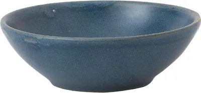 Produktbild von Churchill Super Vitrified Nourish Oslo Contour flache Schüssel, blau, 130 mm, (12 Stück)