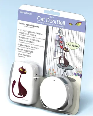 Produktbild von InnovAdvance Katzenklingel 50 m Weiß