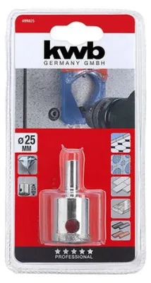 Zdjęcie produktu dla Wiertło Diamentowe F 25 Mm Kwb