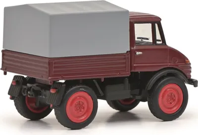 Zdjęcie produktu dla Schuco 452660900 - Unimog U406 rot, 1:87 - Modellauto