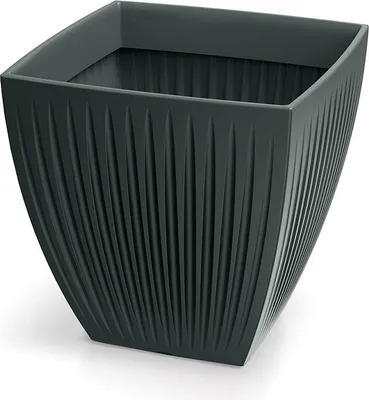 Produktbild von Blumentopf LATIA SQUARE MIDL 48 cm - Farbe: anthrazit