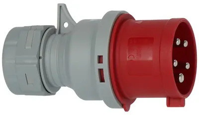 Immagine prodotto di Brennenstuhl 1081050020 spina elettrica Grigio, Rosso 5P