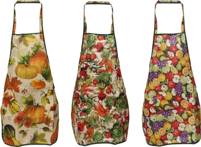 Produktbild von Latzschürze fleckabweisend Trägerschürze Schürze Kochschürze Polyester, Design:Design 4