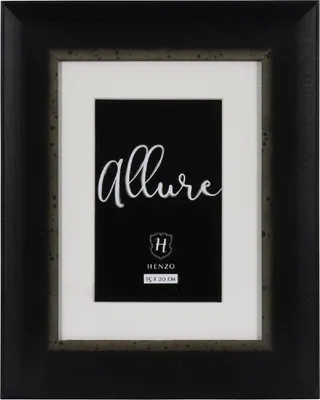 Zdjęcie produktu dla Ramka na zdjęcia Henzo, drewniana, seria Allure, format 15x20 cm, kolor czarny