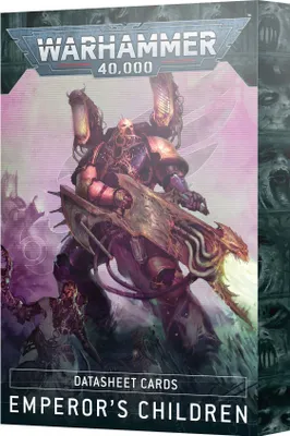 Zdjęcie produktu dla W40k: Battlezone: Emperors Children Datacards