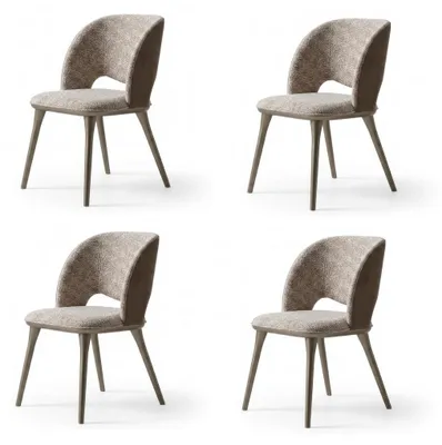 Produktbild von Stuhl-Set Modern Beige Elegant Esszimmerstuhl Polsterstuhl Design