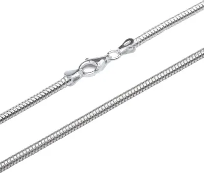 Produktbild von Silberkette Damen Schlangenkette echtes 925er Silber 1,9mm von Unique