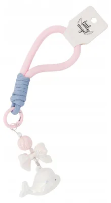 Produktbild von Little Angel Perlglanz Wal Schlüsselanhänger mit Schleife