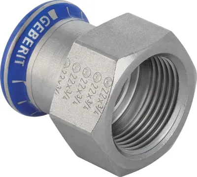 Produktbild von Geberit 81805, Schlauchanschluss, 1/2", Edelstahl