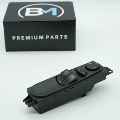 Obrázek produktu pro Spínač oken pro Mercedes Sprinter W906, VW Crafter, 12-pinový, OEM 9065451213