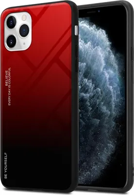 Produktbild von Cadorabo Hülle für Apple iPhone 11 PRO MAX Schutz Hülle in Schwarz Handyhülle TPU Etui Cover Case Tempered Glas