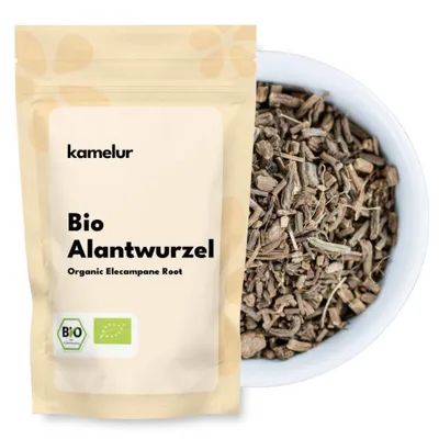 Image de Kamelur : racine d'inule bio coupée en morceaux, 250 g