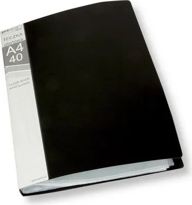 Obrázek produktu pro Černá prezentátorská složka A4/40 kusů - Polsirhurt