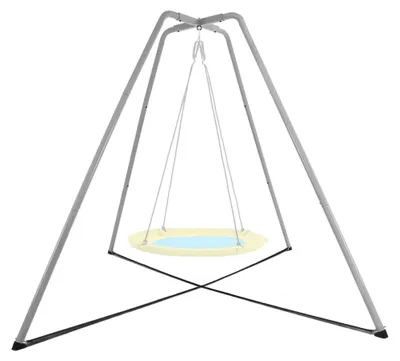 Obrázok produktu pre Konštrukcia hojdačky, oceľ s vysokou nosnosťou, dizajn odolný voči poveternostným vplyvom, rozmer 220x220x200 cm