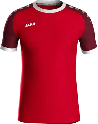 Produktbild von JAKO Kinder Trikot Iconic KA, Farbe:sportrot/weinrot, Größe:152