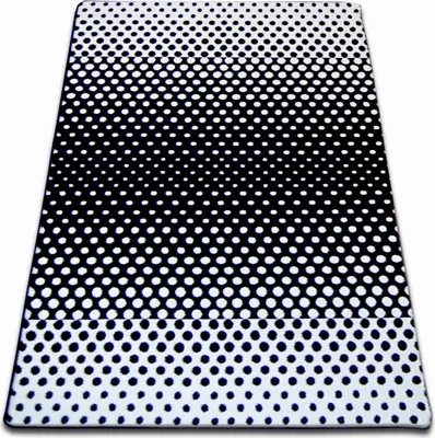 Produktbild von Teppich SKETCH - F762 creme/schwarz - dots Weiß 120x170 cm