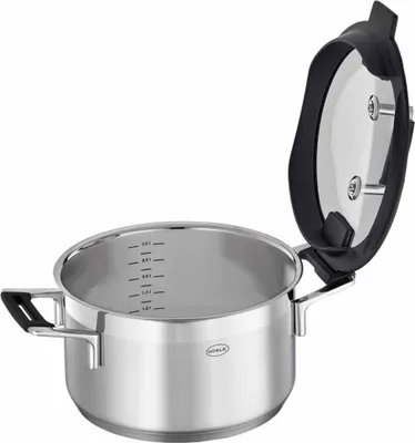 Produktbild von RÖSLE Topfset 5tlg. SILENCE PRO Edelstahl / Silikon 91966