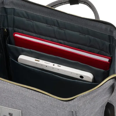 Produktbild von PTN ALFA-5288 Grauer Stoffrucksack
