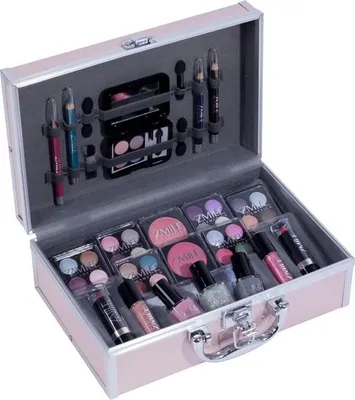 Produktbild von Zmile Cosmetics Eye-Catcher Cosmetic Case Kosmetikkoffer 42 pcs